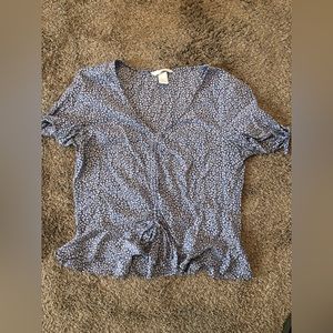 H&M blue top